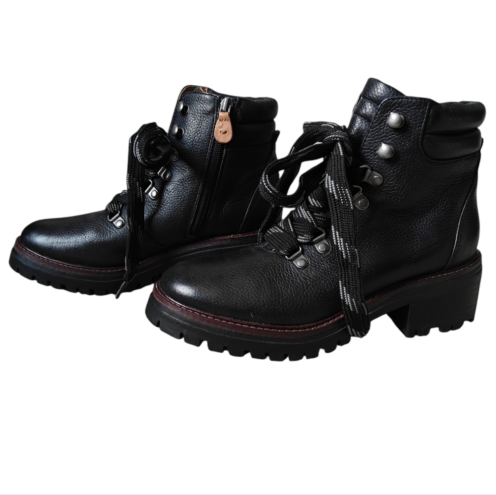 GENTLE SOULS BY KENNETH COLE NWOT Baillie 2.1 Combat Boot in Black Size 8M - Picture 3 of 12